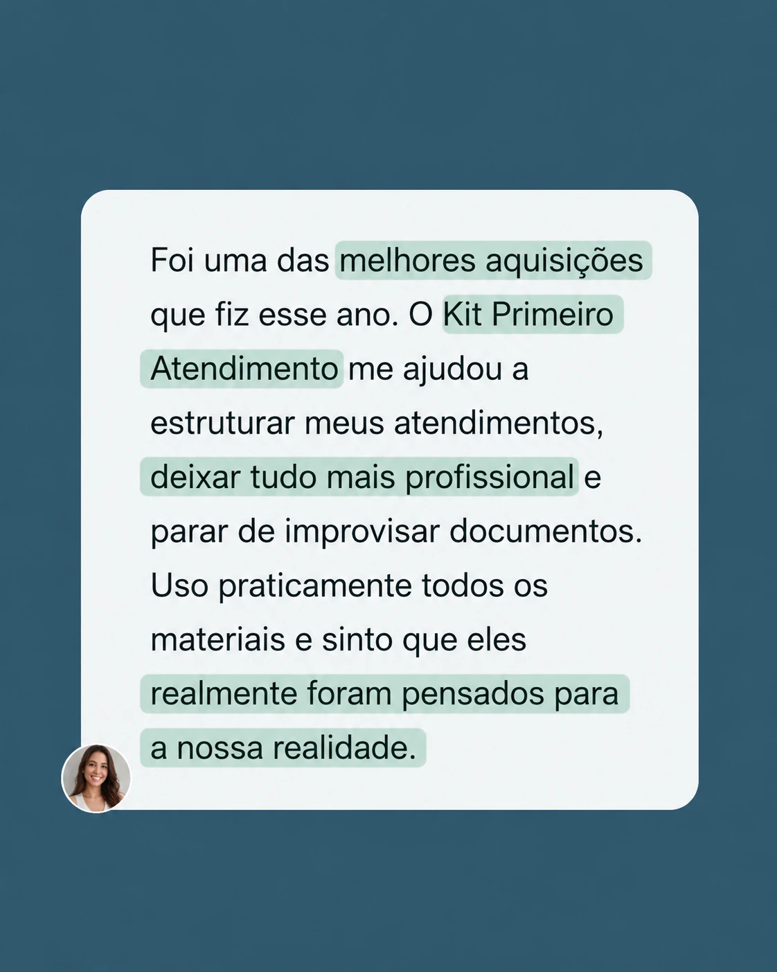Depoimento de compradora 3