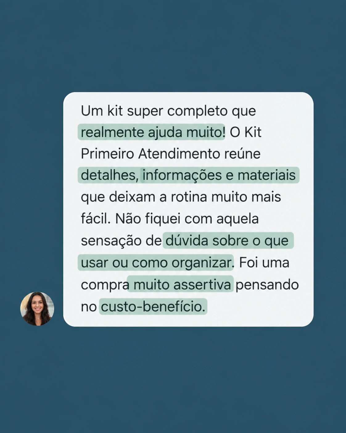 Depoimento de compradora 7