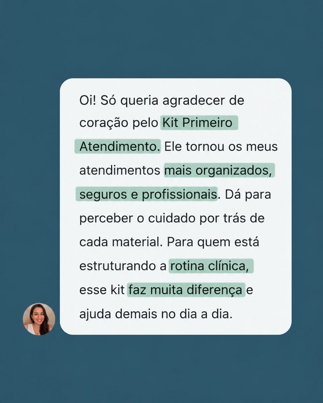 Depoimento de compradora 9